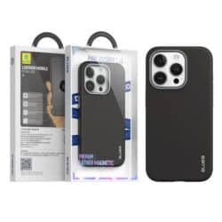 Blueo iPhone 15 Pro Max PU Leather Magnetic Case