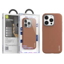 Blueo iPhone 15 Pro Max PU Leather Magnetic Case