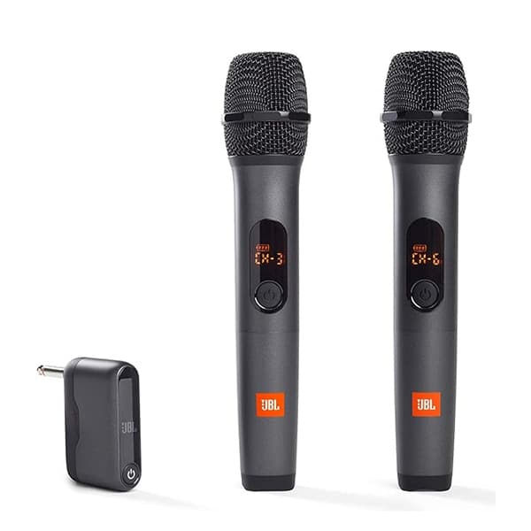 JBL Wireless Two Microphone System with Dual-Channel Receiver