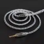 KBEAR 16 Core Upgraded Silver Plated Copper Cable for Earphone 2 Pin