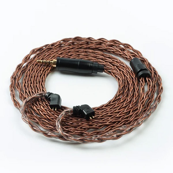 KBEAR 8 Core Oxygen-free Copper Cable for Earphone TFZ Pin