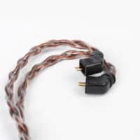 KBEAR 8 Core Oxygen free Copper Cable for Earphone TFZ Pin 4