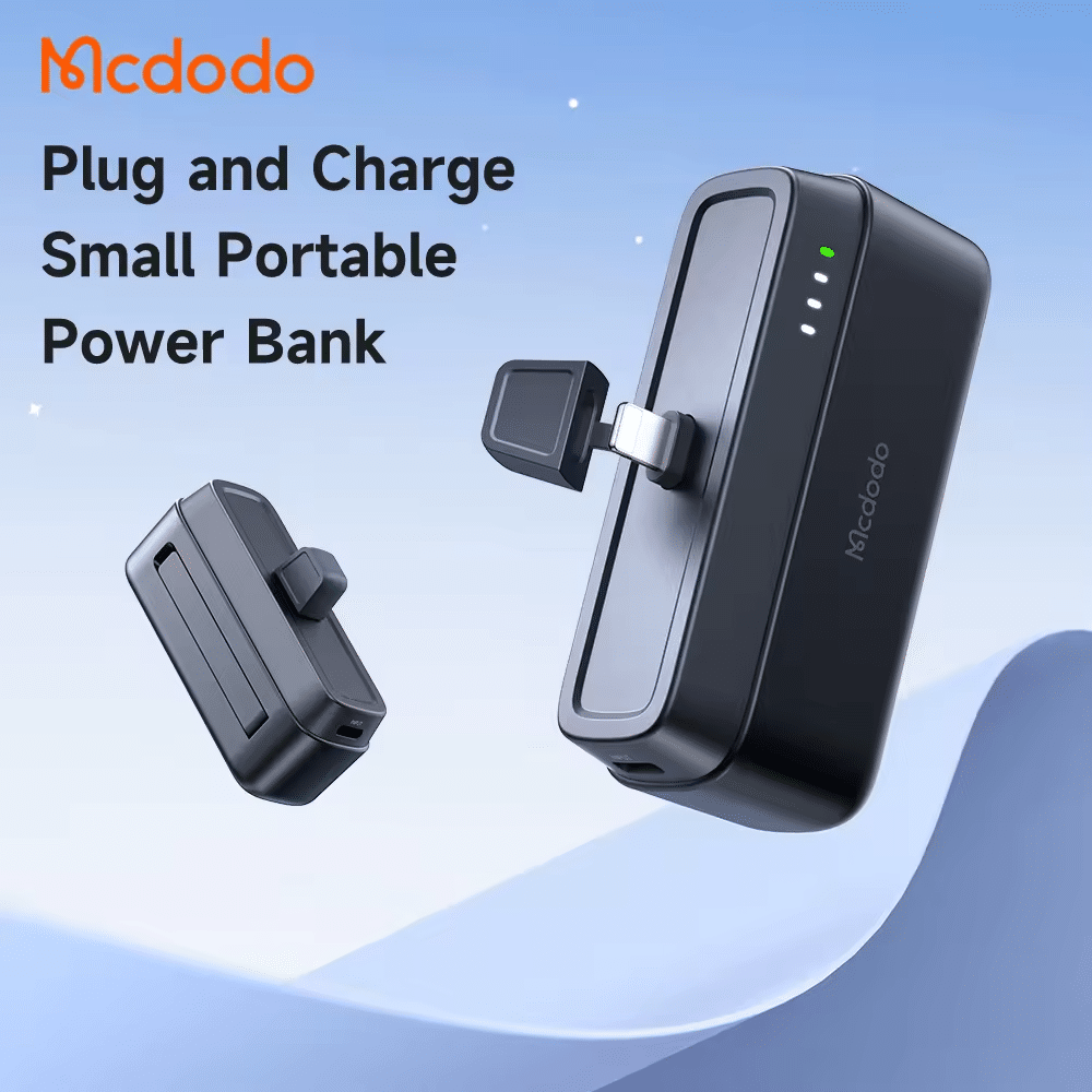 Mcdodo MC 628 20W 5000mAh Power Bank Built in Lightning Connector 2