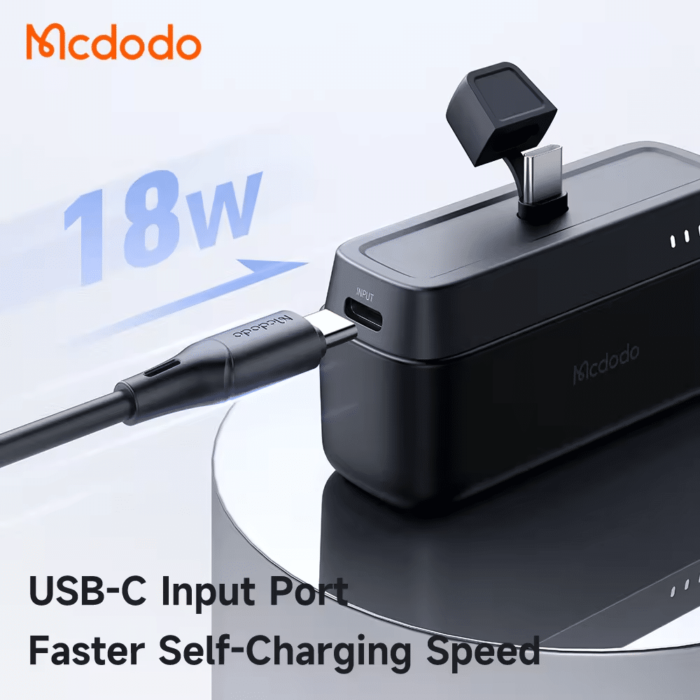 Mcdodo MC 630 20W 5000mAh Power Bank Built in USB C Connector 6