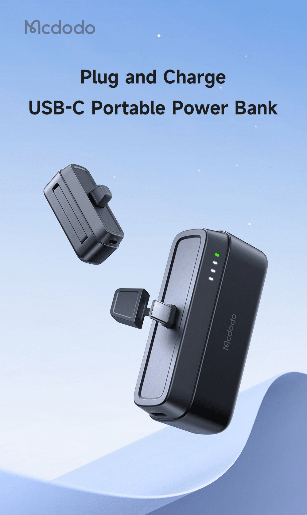 Mcdodo MC 630 20W 5000mAh Power Bank Built in USB C Connector 8