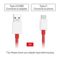 OnePlus USB A to Type C Cable 10A 1M Red 2