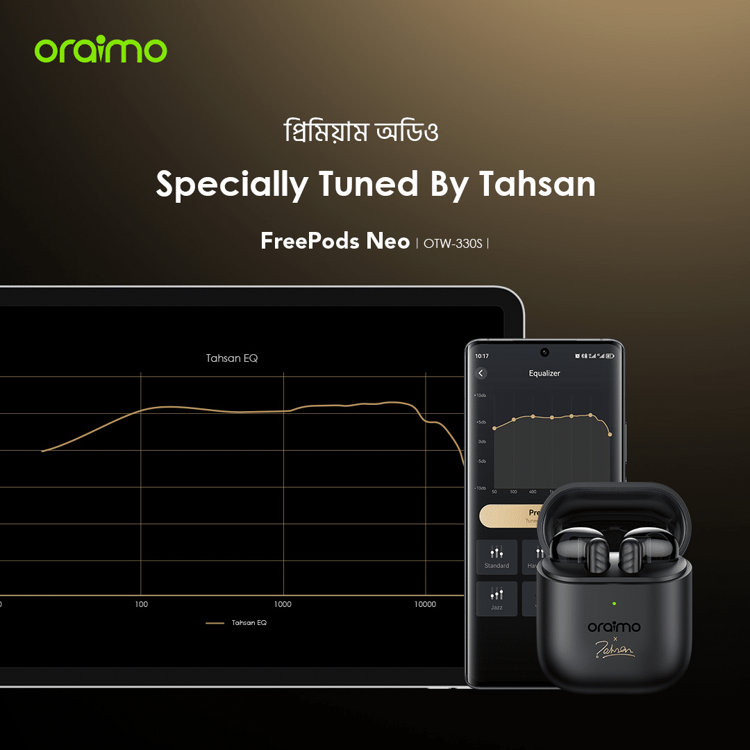 Oraimo FreePods Neo x Tahsan True Wireless Earbuds OTW 330S 4