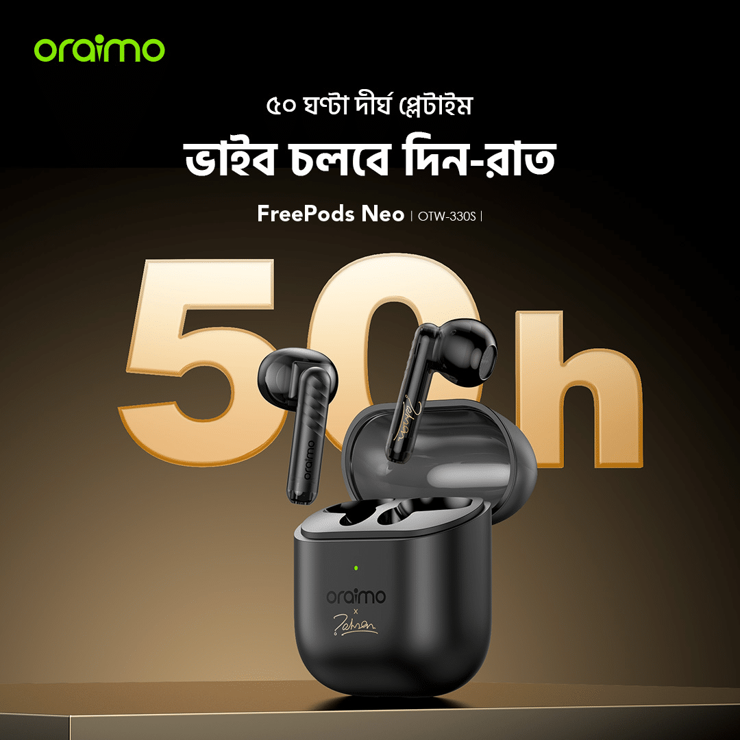 Oraimo FreePods Neo x Tahsan True Wireless Earbuds OTW 330S 8