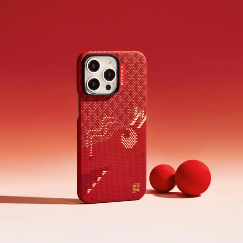 PITAKA iPhone 15 Pro / 15 Pro Max MagEZ Case 5 Weaving + Chinese New Year Series (Limited Edition)