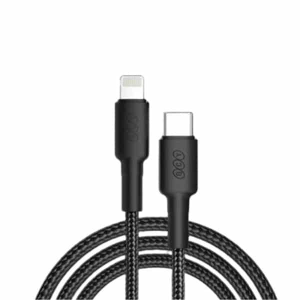 QCY DC08 30W Quick Charge PD Type-C Lightning Cable