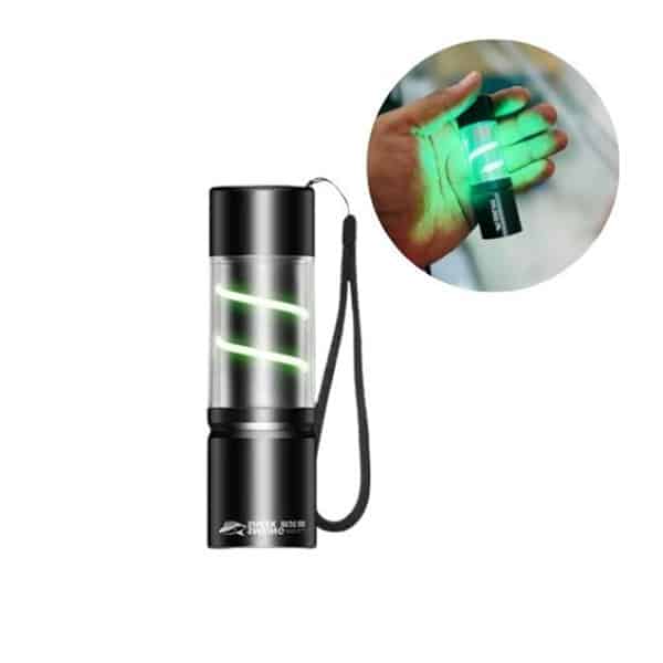 Smiling Shark SD-1027 USB Rechargeable Multifunctional Mini Flashlight