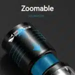 Smiling Shark SD-1027 USB Rechargeable Multifunctional Mini Flashlight