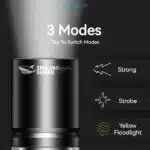 Smiling Shark SD-1027 USB Rechargeable Multifunctional Mini Flashlight - Image 2