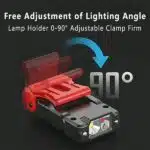 Smiling Shark TD-1007 Rechargeable Mini Headlight Wave Sensor Headlamp Flashlight