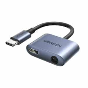 UGREEN CM231 2-in-1 USB C to 3.5mm Adapter (60164)