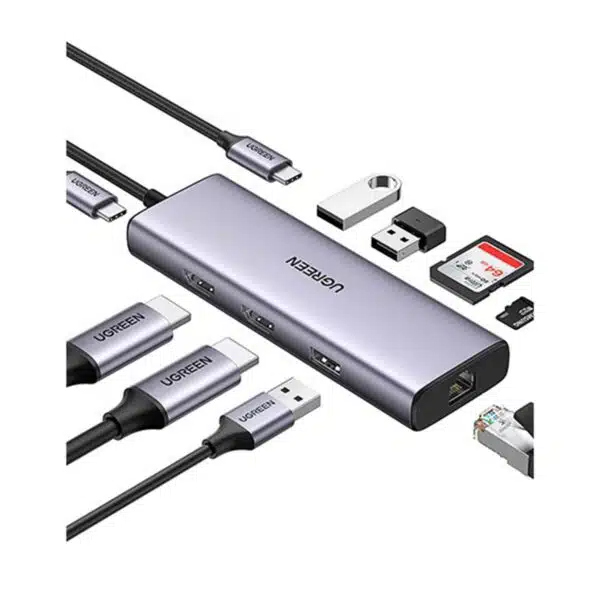 UGREEN CM490 USB-C Multifunction 9-in-1 Docking Station HUB (90119) - Image 2