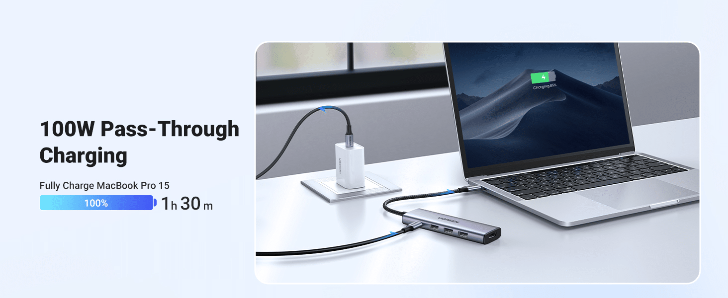 UGREEN CM511 USB C Multifunction 5 in 1 Docking Station HUB 15596 4