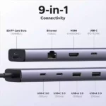UGREEN Revodok CM498 USB-C Multifunction 9-in-1 Docking Station HUB