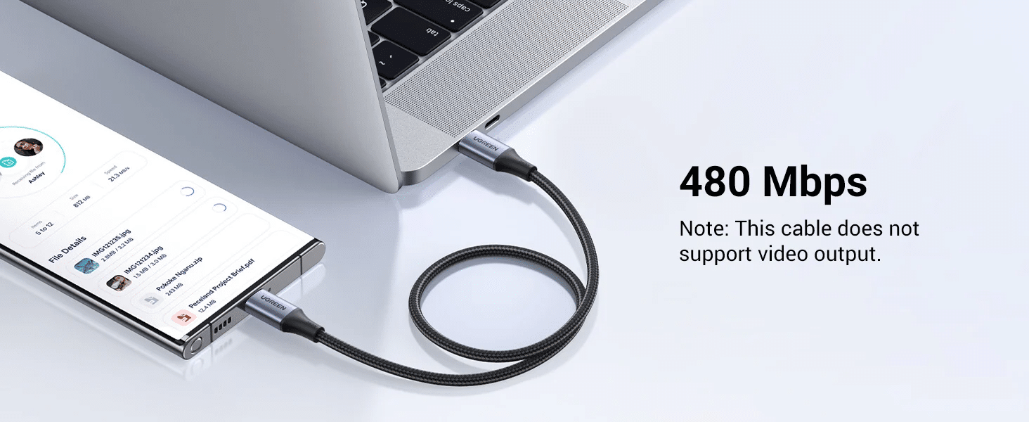 UGREEN US535 240W PD3.1 USB C to USB C Cable 90440 5