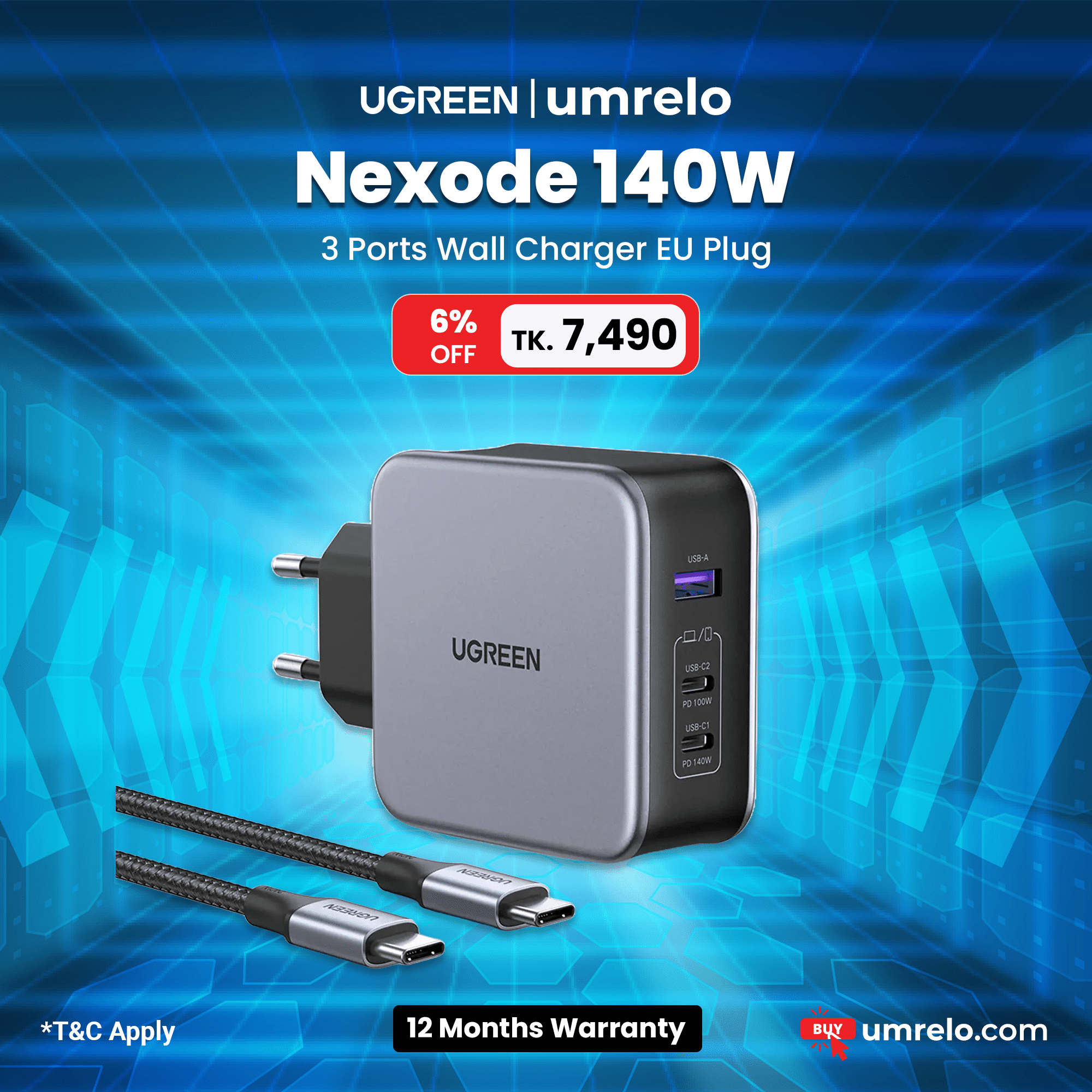 Ugreen Nexode 140W