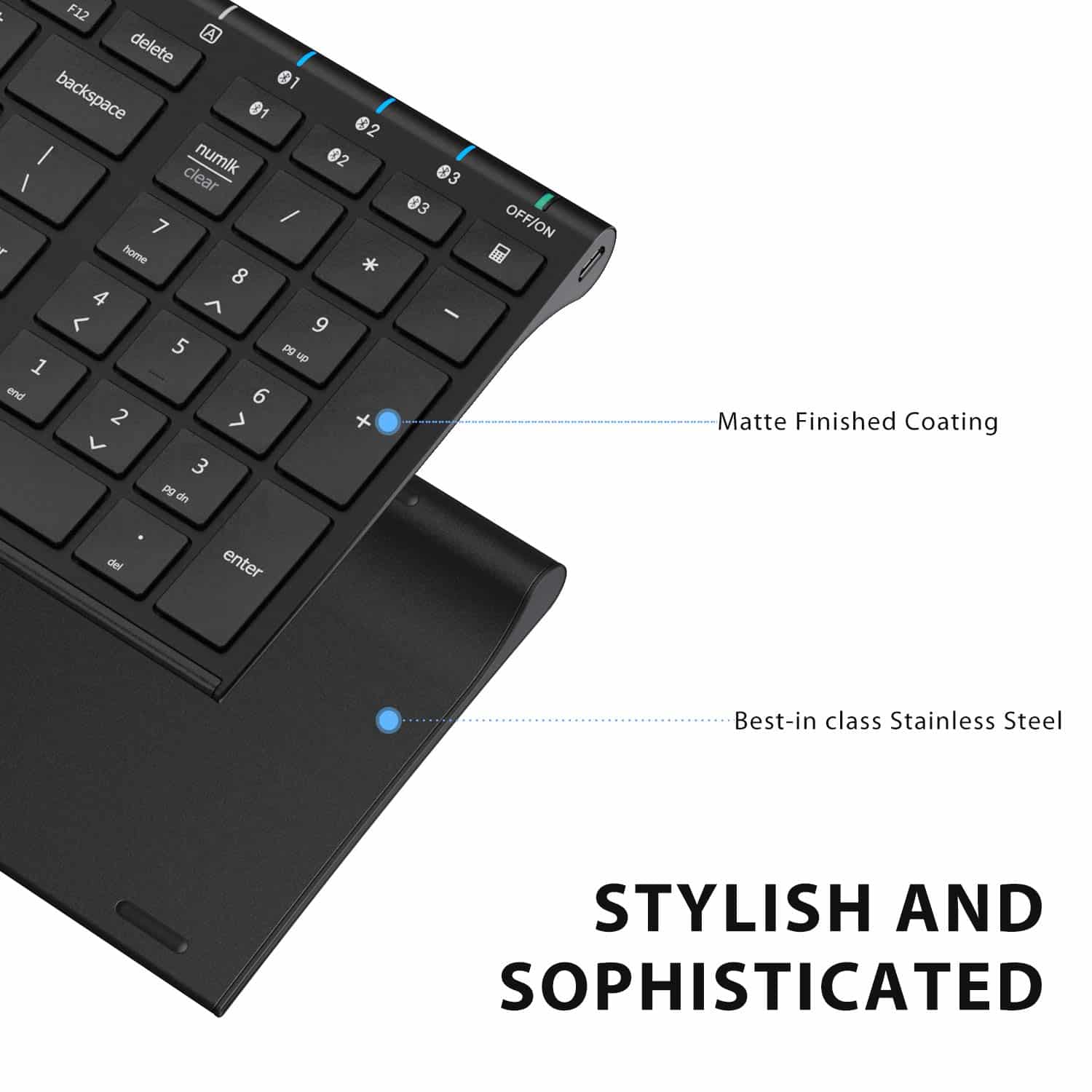 iClever BK10 Bluetooth Keyboard 10