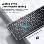 iClever BK20 Compact Size Multi-Deivice Bluetooth Keyboard - Image 3
