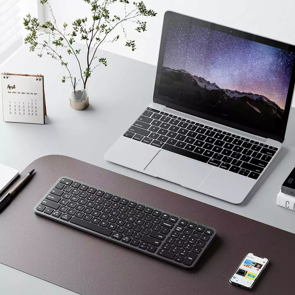 iClever BK20 multi-device Bluetooth keyboard,