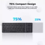 iClever BK20 Compact Size Multi-Deivice Bluetooth Keyboard - Image 5