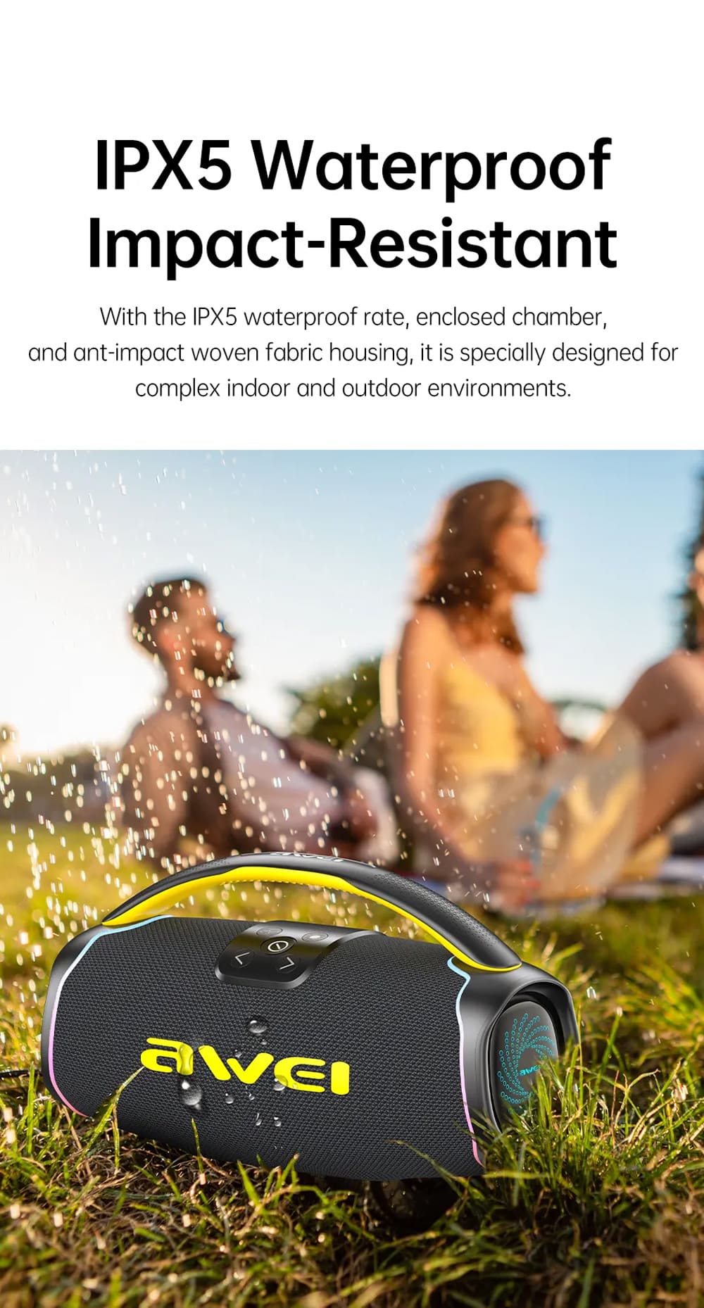 Awei KA16 60W Outdoor Bluetooth Speaker