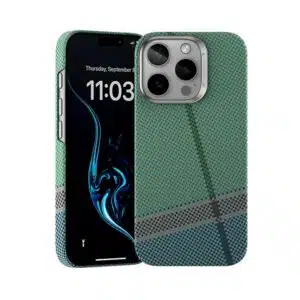Benks iPhone 16 Pro / 16 Pro Max PassionGreen ArmorAir Case built with Kevlar®