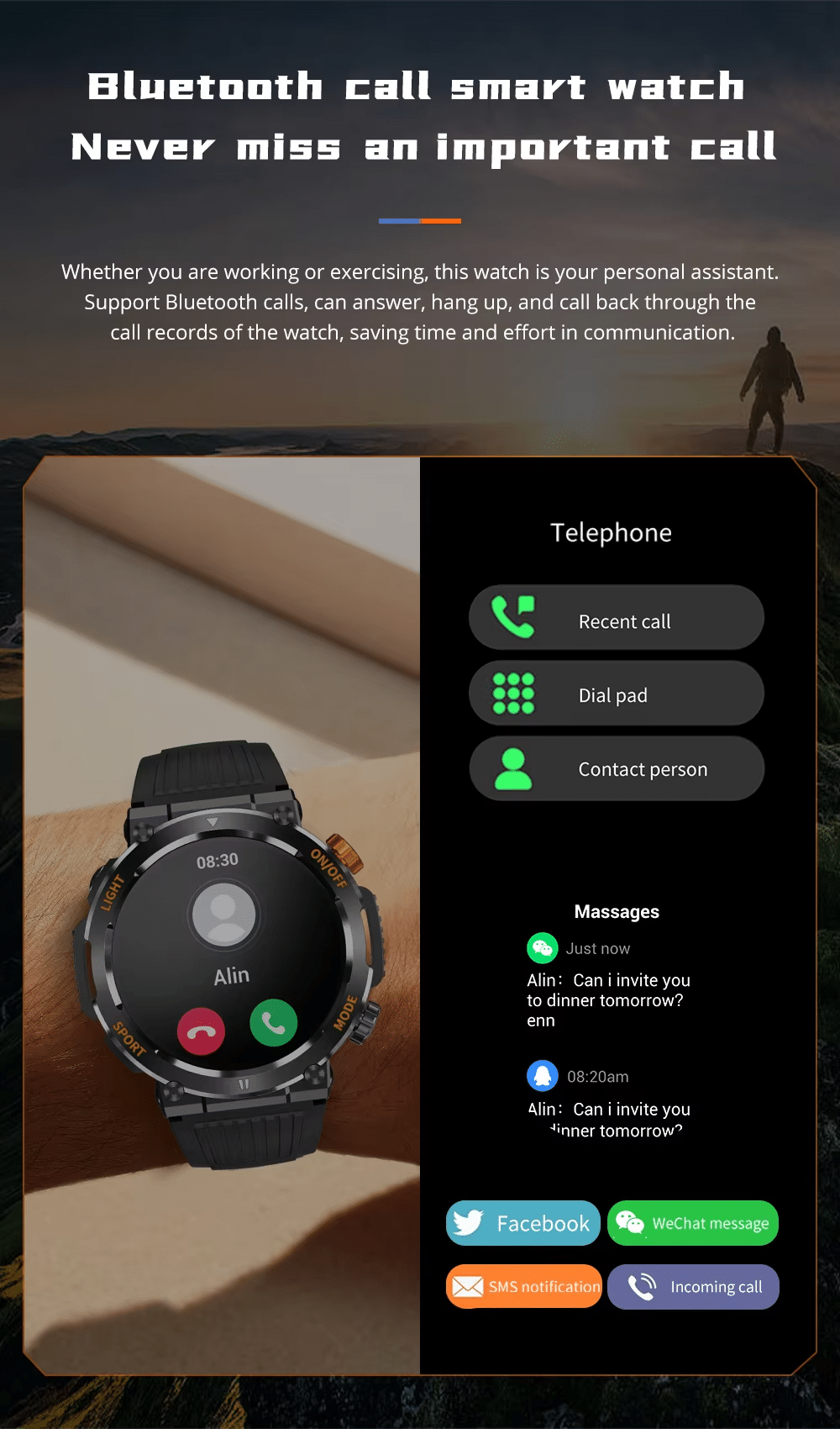 COLMI V68 Bluetooth Calling Smart Watch 12