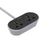 LDNIO SC2018 2 AC Outlet Universal Extension Power Socket - Image 2