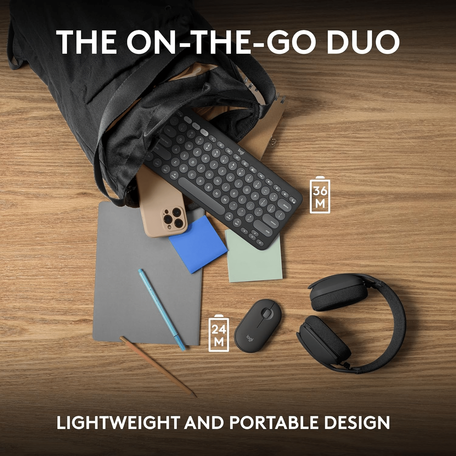 Logitech Pebble 2 Wireless Keyboard and Mouse Combo 8