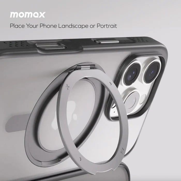 Momax iPhone 16 Pro / 16 Pro Max CaseForm Roller Reinforced Case With MagSafe