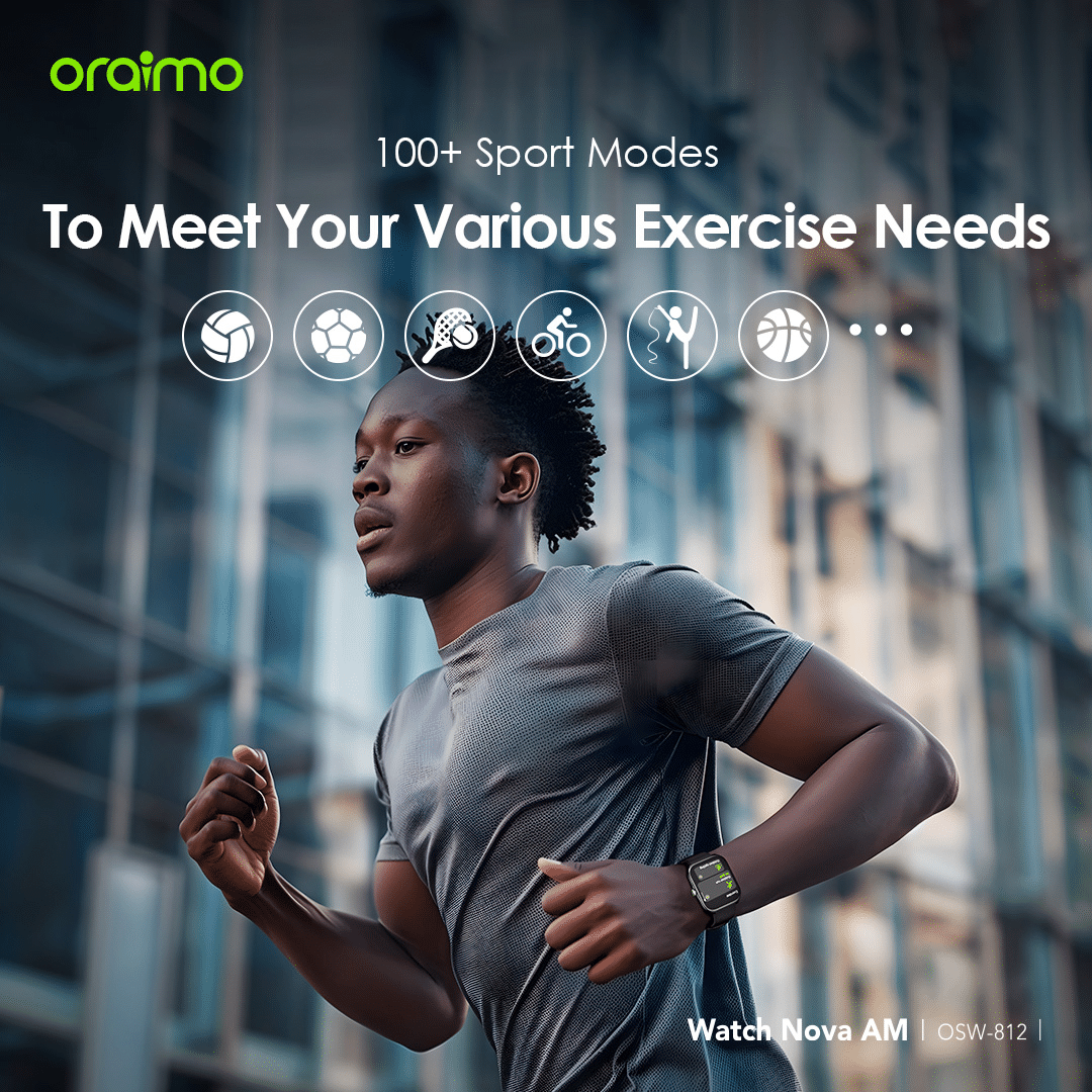 Oraimo Watch Nova AM AMOLED Calling Smart Watch 11