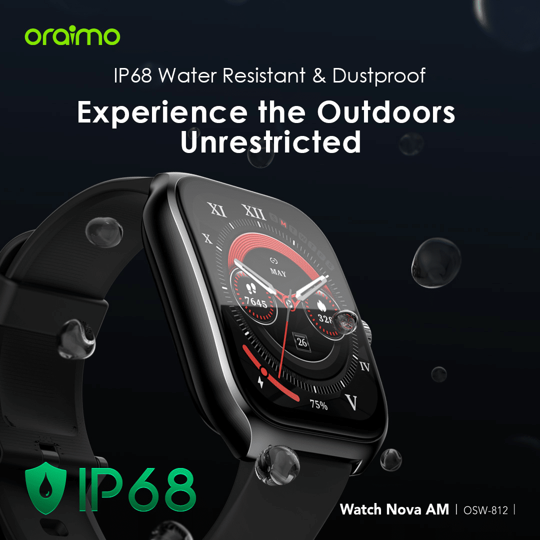 Oraimo Watch Nova AM AMOLED Calling Smart Watch 12