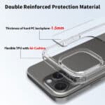 Rock iPhone 16 Pro / 16 Pro Max Pure Series Protection Clear Case