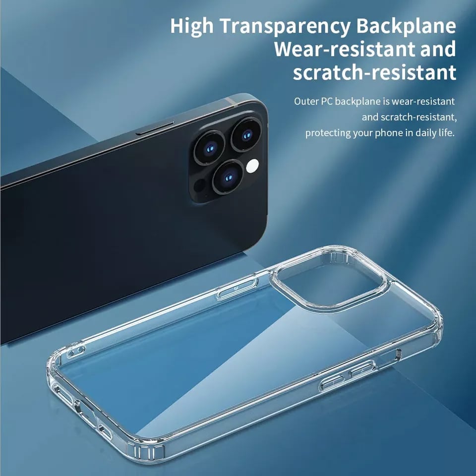 Rock iPhone 16 / 16 Plus Pure Series Protection Clear Case