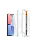 Spigen iPhone 15 Pro Max GLAS.tR EZ Fit HD Screen Protector (2Pcs Pack)