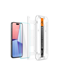 Spigen iPhone 15 Pro Max GLAS.tR EZ Fit HD Screen Protector (2Pcs Pack)