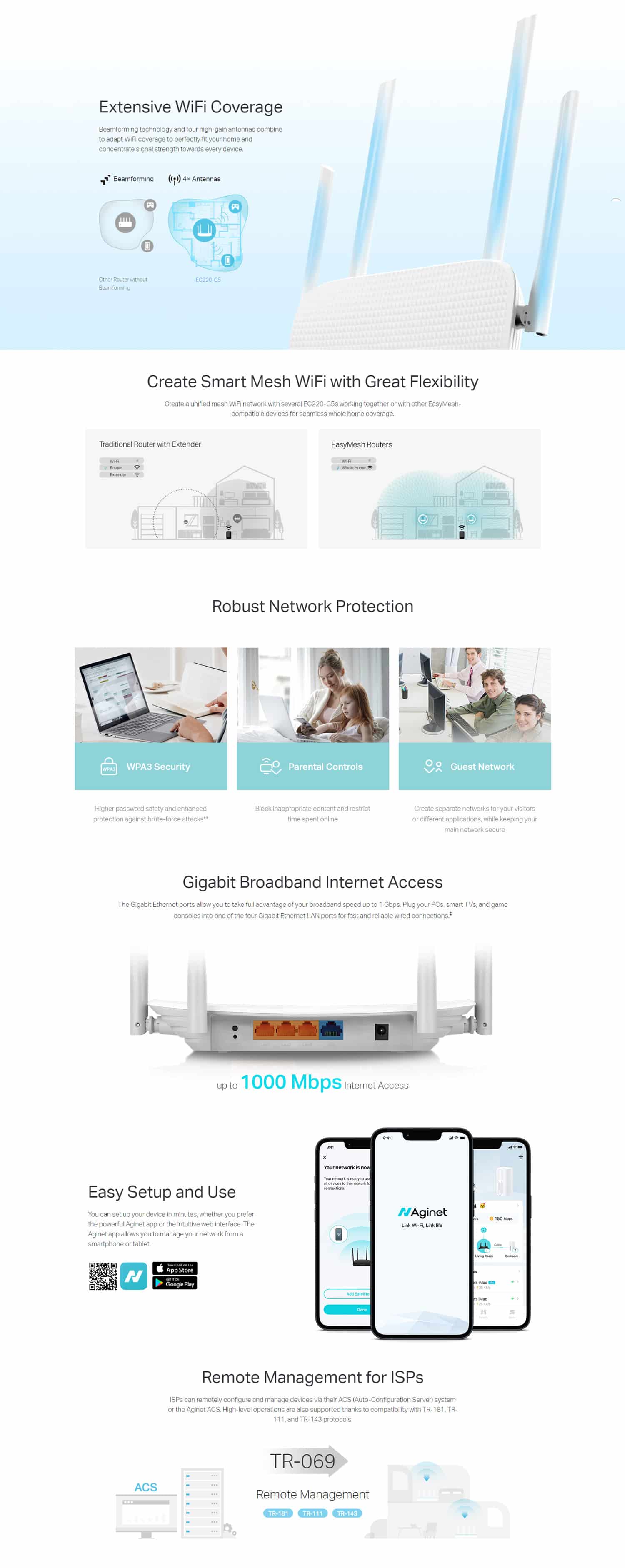 TP Link EC220 G5 AC1200 Wireless Dual Band Gigabit Router 5