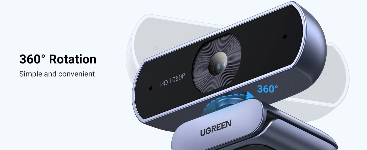 UGREEN CM678 USB HD Webcam 8