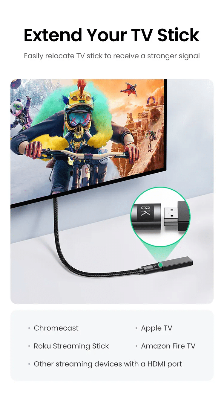 UGREEN HD151 HDMI 8K Extension Cable 40447 15