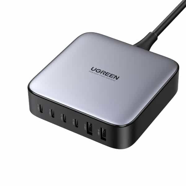 UGREEN Nexode CD271 6 Port 200W GaN Desktop Charger (40914)