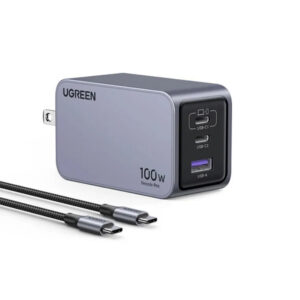 UGREEN Nexode Pro X757 3-Port 100W GaN Fast Charger Set