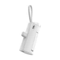 WiWU Wi W026 2 in 1 Capsule 5000mAh USB C Power Bank with Apple Watch Charger 3