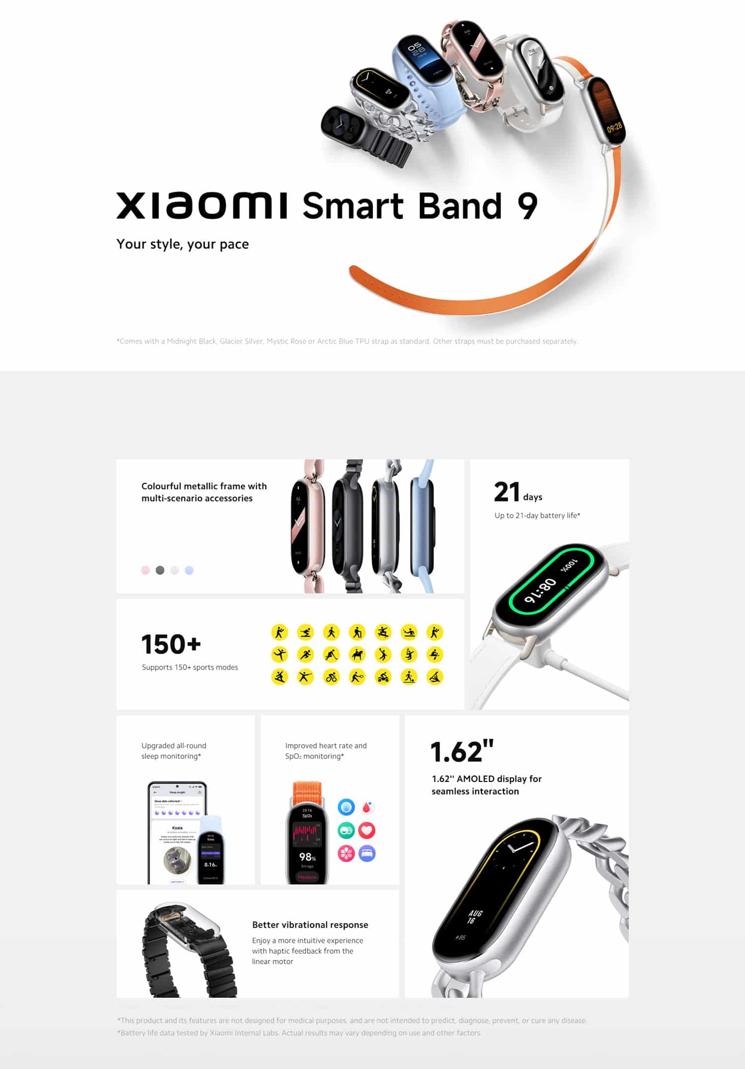 Xiaomi Band 9 CN Version 2