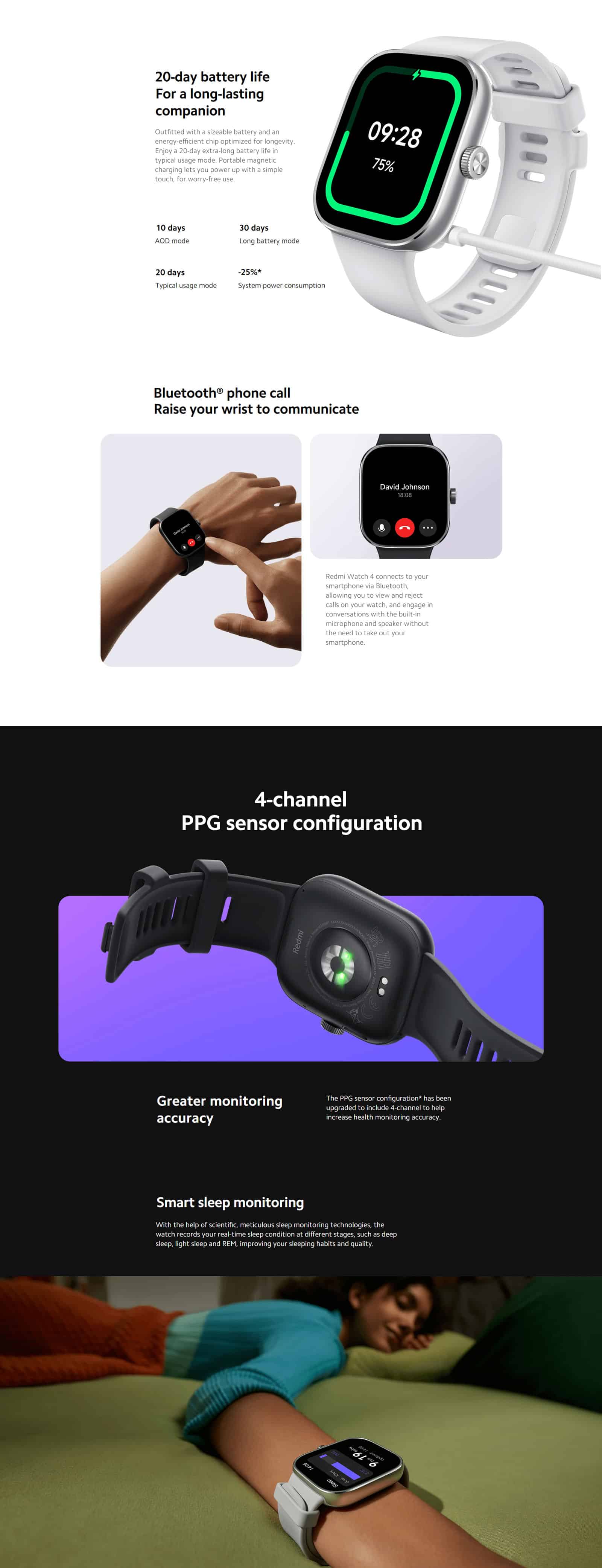 Xiaomi Redmi Watch 4 Smart Watch 10