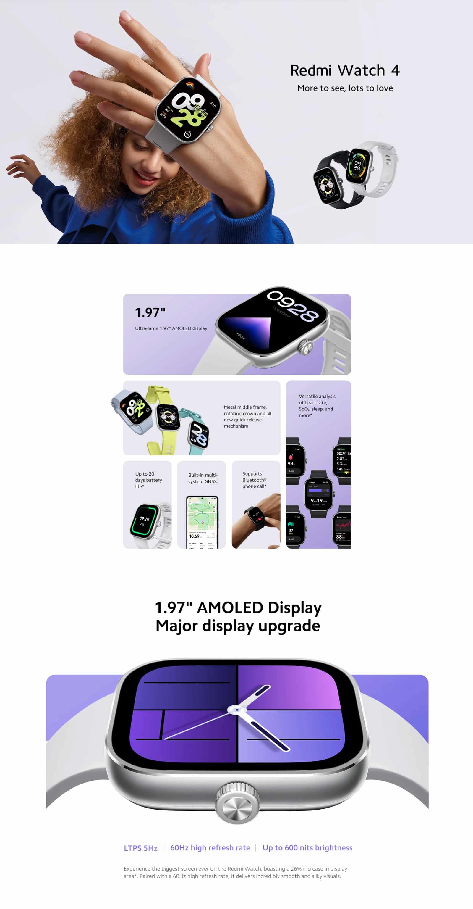 Xiaomi Redmi Watch 4 Smart Watch 8