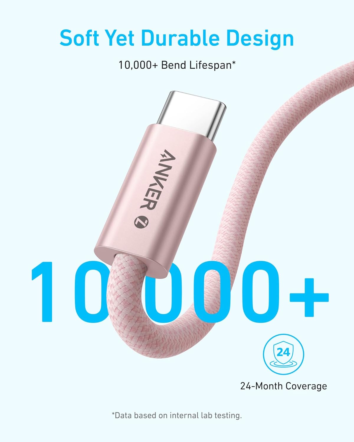 Anker Zolo 240W USB C to USB C Cable 6